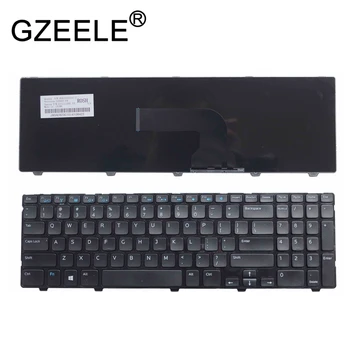 GZEELE engleză tastatura laptop Pentru Dell Inspiron 15 3521 15R 5521 15 3537 0YH3FC YH3FC Tastatura Laptop Cadru NEGRU