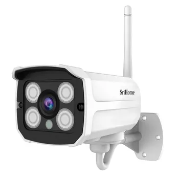 Sricam SH024 3.0 MP Camera IP Wireless Inteligent în aer liber rezistent la apa Camera de Supraveghere HD H. 265 Glonț Wifi Camera de Detectare a Mișcării