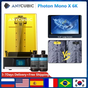 ANYCUBIC Imprimantă 3D Foton Mono X 6K UV Rășină LCD Imprimante 3d de 9,25 cm 6K Ecran Monocrom de Mare Viteză de Imprimare 3D 197*122*245mm
