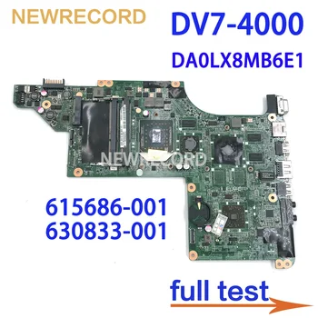 NEWRECORD DA0LX8MB6E1 615686-001 630833-001 Pentru HP Pavilion DV7-4000 Laptop Placa de baza Socket s1 HD5470 GPU Gratuit CPU Placa de baza