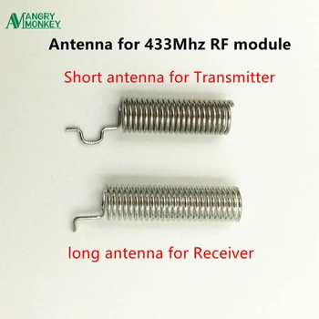 Angry Monkey 433 mhz Antenă Pentru 433mhz RF Receptor și transmițător Modulul De Wireless de Control de la Distanță 2 buc/1set