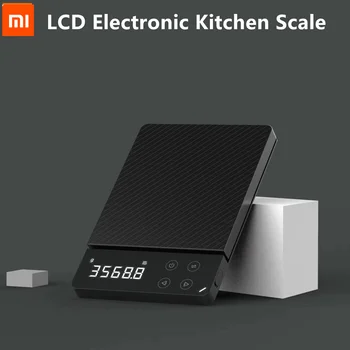 Xiaomi ATuMan DUKA ES1 0-3KG de uz Casnic LCD Digital cantar Electronic Multi-funcție HD cu iluminare de fundal Electronice Alimente Cântare De Bucătărie
