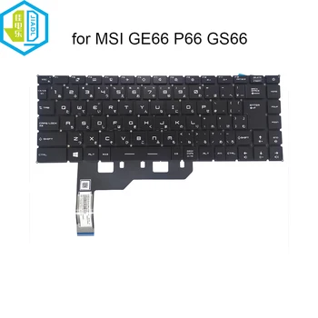 RGB JP Japanese pline de culoare lumină de fundal tastatură pc-ul pentru MSI GE66 Raider 10SF 10SFS 10SGS MS-1541 GS66 Stealth 10SD 10SE MS-16V1 P66