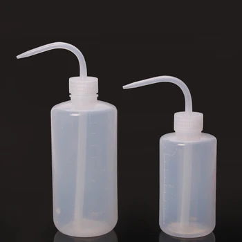 250/500 ml de Udare pot Curbat gura Transparent Sticla de Apa Lichid Recipient Sticla cu Pulverizator Sticla de Udare