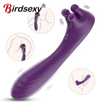 Rotație Biberon Masaj Stimulator Clitoridian Penis artificial Vibratoare pentru Femei, Marirea Sanilor Masturbator Adult Jucarii Sexuale pentru Femei