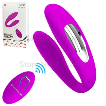 Telecomanda Wireless Dual Motors 10 Viteze G Spot Vibrator Stimulator Clitoris Masaj Jucarii Sexuale pentru Femei Cupluri Sex-Shop