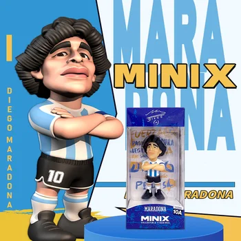 MINIX Noul Maradona, Fotbal Steaua Cifre 12CM PVC Maradona China editie limitata 999 numerotate cu modele Cutie Cadou Jucărie Copil