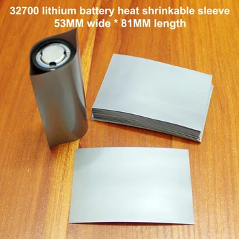 100buc/lot Waterma 32700 baterie cu litiu pachet heat shrink film baterie izolare piele PVC căldură termocontractibile maneca film