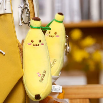 Banana Jucarii De Plus, Fructe De Păpuși Umplute Breloc Cadouri De Craciun Pentru Fete Baietii Cadou De Vacanță