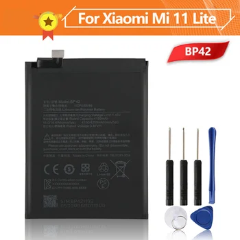 Baterie telefon BP42 Pentru Xiaomi Mi 11 Lite Original Inlocuire Baterie 4250mAh instrumente gratuite