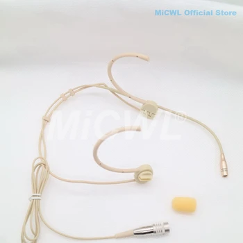 Cardioid Microfon de Cască Pentru Sennheiser IE8 Shuer MiPro Audio-Technica AKG Pliabil Mic MiCWL wireless bodypack