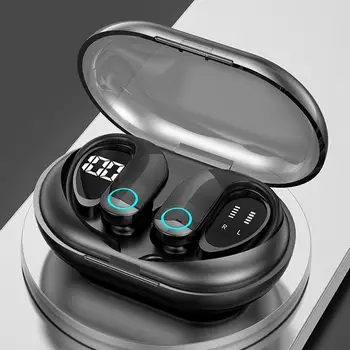 G37 TWS Dual Ureche Bluetooth-compatibil cu Cască fără Fir de Control Tactil Cârlig Ureche Display Digital Joc de Sport Căști de Muzică