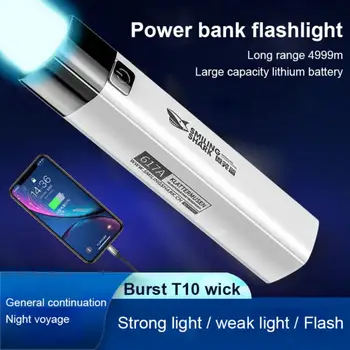 600/1200 MAh Lanterna Mini USB Telefon Mobil Reîncărcabilă Led Lumina Puternica Lanterna Portabila de Iluminat Lampa de Camping în aer liber, Instrumente