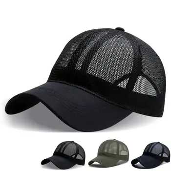 Unisex Full Mesh Șapcă De Baseball Uscat Rapid De Răcire Protecție Solară Sport Snapback Hat