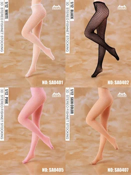 HASUKI SA01 SA04 1/12 Scară de sex Feminin 3D deget in fund Ciorapi Ciorapi Ciorapi Jambiere Accesorii pentru Acțiune Figura Corpului
