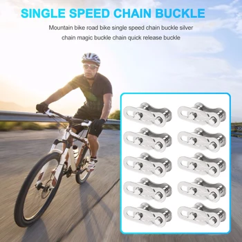 10buc Bicicleta Universal de Link-ul Lanț Conector Catarame MTB Drum Lanț de Bicicletă Single Speed Comun Cataramă de Eliberare Rapidă pentru Shimano