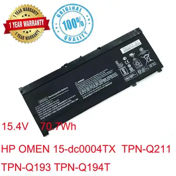 Original NOU SR04XL SR04 Bateriei pentru HP OMEN-15-CE 15-BC 15-CE015DX 15-CB014ur TPN-Q193 TPN-Q194 TPN-C133 HSTNN-DB7W