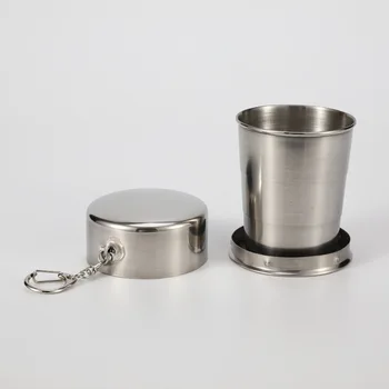 accesorii de bucătărie din oțel Inoxidabil de pliere telescopic de turism mici cana de apa Outdoor portabil cana de apa