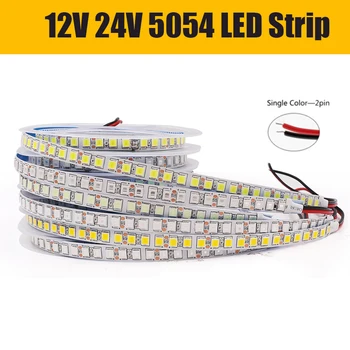 12V 24V 5054 Benzi LED 600 Led-uri de Mare Luminozitate Alb Rece Alb Cald panglică Panglică Lumina de Noapte IP21/IP65/IP67 rezistent la apa