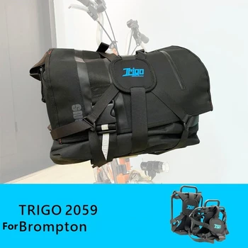 TRIGO TRP2059 Biciclete Pliabile Față Raft Pentru Brompton Sac Negru Rack Accesorii pentru Biciclete