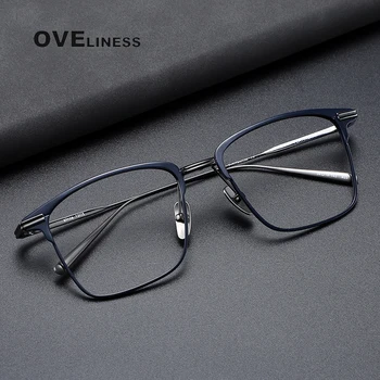 Moda Piața Titan Pur Rama de Ochelari pentru barbati 2022 Optice bărbați rame ochelari de vedere Miopie ochelari baza de Prescriptie medicala ochelari