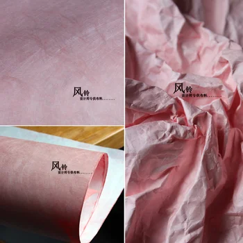 Dupont Tyvek Hârtie Roz rezistent la apa DIY de Unică folosință Costum Rucsac Saci Durabil Folie de Art Decor Haina de Designer de Haine Tesatura