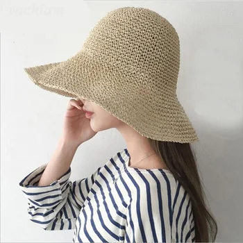 Manual De Croșetat Cârlig Umbrelă De Soare, Pălărie De Paie Copii Xia Fangshai Pescar Plaja De Nisip Pălăria De Pe Litoral În Vacanță Palarie De Soare