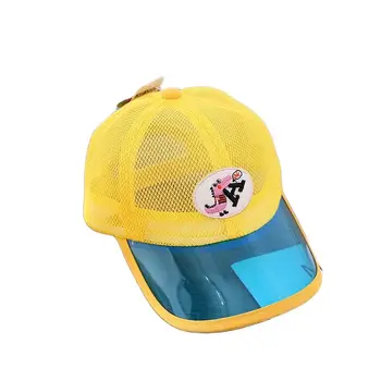 Doitbest Plasă de Copii Șapcă de Baseball Vara Respirabil Transparent margine a Atins capace Băieți Fete Capace copil snapback Hat gorras