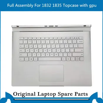 Original Full Topcase pentru Cartea de Suprafață 2 1832 1835 de Bază cu NOI Tastatură, Trackpad Baterie GTX1050 2G