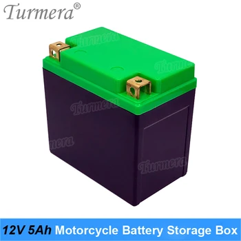 Turmera 12V 5Ah 6Ah Motocicleta Baterie Acumulator Cutie Poate Ține 10Piece 18650 Li-ion sau 5Piece 32700 Lifepo4 Baterie