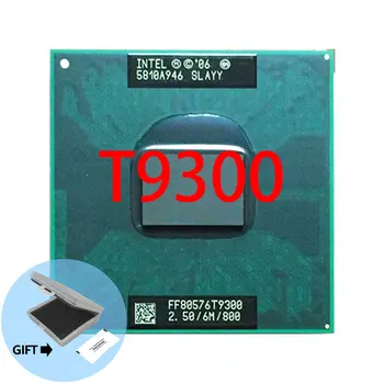Intel Core 2 Duo T9300 SLAQG SLAYY 2.5 GHz Dual-Core Dual-Fir CPU Procesor 6M 35W Soclu P