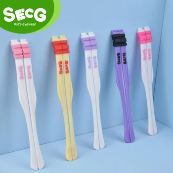 Autentic SECG Brand de Ochelari Accesorii SC012 Trei culori Serie Detașabilă Oglindă Lungime Picior Material Silicon 135mm