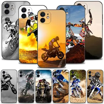 Shell Pentru Apple iPhone 14 13 12 11 Pro Max 13 12 Mini XS Max XR X 7 8 6 Plus 6S Caz Acoperire Moto Cross motociclete sport