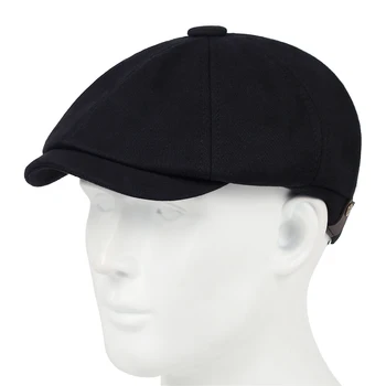 Bumbac de înaltă calitate% moda bereta de moda veche pălărie înaltă calitate în patru culori casual pălării de toamnă și de iarnă capac de cald rece capace
