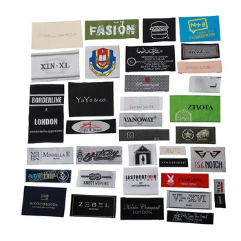 Personalizate De Îmbrăcăminte Cusut Etichete Pentru Imbracaminte Etichete Logo-Ul De Brand Etichete Personalizate Realizate Manual Țesute, Etichete Pentru Haine Mozaic Acessorios