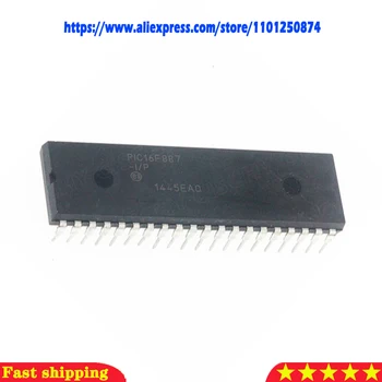 1BUC PIC16F887-I/P PIC16F887 16F887 DIP40 Încorporat-microcontroler