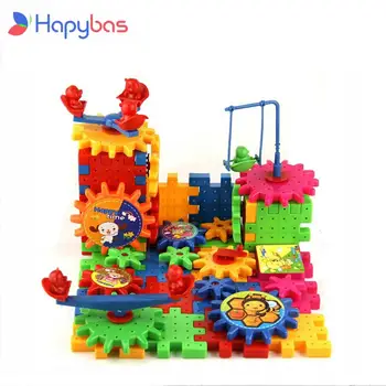 De învățământ 81 Piese Electrice Magic Unelte Blocuri 3D DIY Plastic Jucărie Amuzant Mozaic Jucarii Pentru Copii Noi de Vânzare
