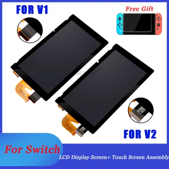 De schimb originale Pentru Comutator LCD Ecran Display Touch Screen de Asamblare cu Cablu Flex Pentru Nintendo Comutator NS Consola Dropship