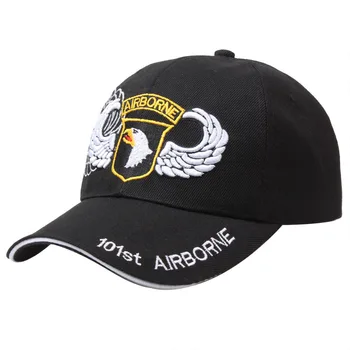 De înaltă Calitate, Divizia 101 Aeropurtată Șapcă de Baseball pentru Bărbați-NE Capac de Armata Tata Pac AER FOREC Sport Tactic Capac Os Snapback Trucker Hat