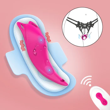 Jucarii Sexuale Stimulator Clitoridian Dildo Vibrator Pantalon Vibrator Wireless De Control De La Distanță Invizibil Ouă Vibratoare Jucarii Sexuale Pentru Femei