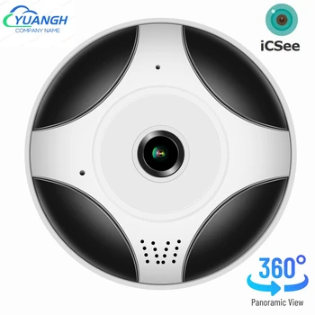 ICSee 1080P WIFI Camera Panoramică De 360 de Supraveghere Video Wireless Smart Home Securitate CCTV Protecția Două Moduri Audio