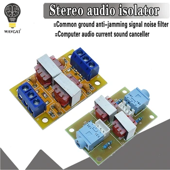 XH-M372 Stereo /Audio Izolator Vehicul de Teren Comun de Suprimare Interferențe Izolare Fonică Modul Transformator de Cuplaj
