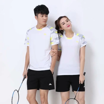 Badminton Tricouri De Campion Mondial Turneu Echipa De Îmbrăcăminte Respirabil Iute Uscat Bărbați Femei De Formare Sport Costum