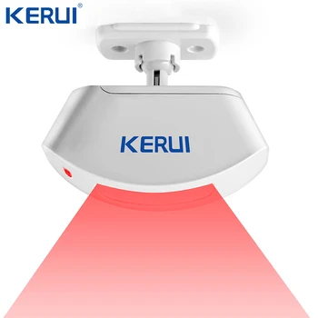 KERUI Wireless Fereastră Perdea Senzor de Mișcare PIR Detector Infraid Circuitul Senzorului de Design 433MHz Pentru Sistemul de Alarmă Acasă