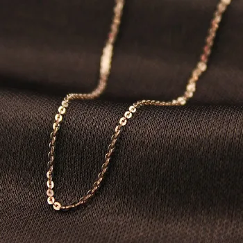 RE clasic bază în lanț 316l din oțel inoxidabil reglabil declarație colier feminin de Aur de Culoare lanț moda bijuterii J35