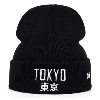 2019 noua moda KOKYO broderie din lână pălărie de toamnă și de iarnă în aer liber vânt cald pălării de moda sălbatic capac personalitate capace