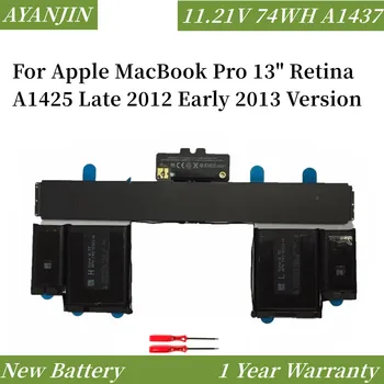 Noi 11.21 V 74WH A1437 Bateriei Pentru Apple MacBook Pro 13