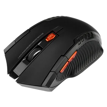 2.4 G Wireless Optical Mouse 6 Butoane Mouse Gamer Receptor USB 1600DPI Mouse Wireless Gaming Mouse Pentru Laptop