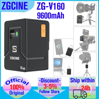ZGCINE ZG V160 V160 V Mount Baterie V-Blocare baterie cu litiu de Tip C USB Micro buzunar baterii pentru camere de smartphone-uri, laptop
