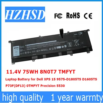 11.4 V 75WH 8N0T7 TMFYT Baterie Laptop pentru Dell XPS 15 9575-D1805TS D1605TS P73F(DF13) 0TMFYT Precizie 5530